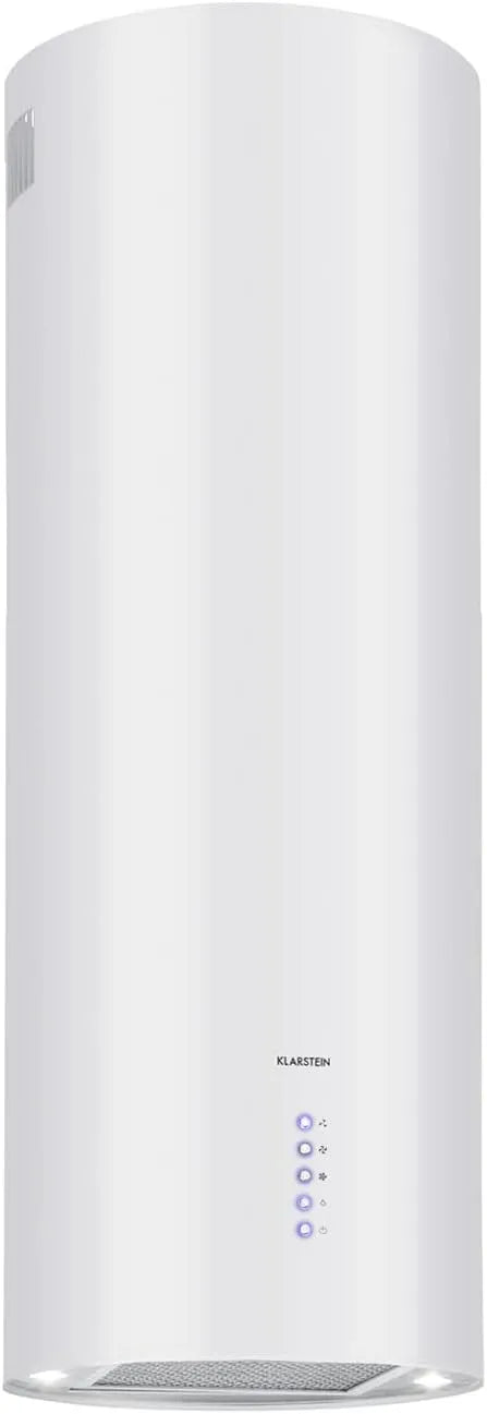 Klarstein Cappa aspirante, 35 x 93 x 43 cm, 518 m3/h, cappa da cucina, bianco, LED, Barella