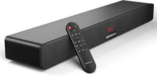 Smart TV, 71CM, televisore, MEREDO, HDMI, USB, Bluetooth, subwoofer integrato Soundbar 2, HDMI ARC/CEC, 150W Soundbar per TV, surround per home